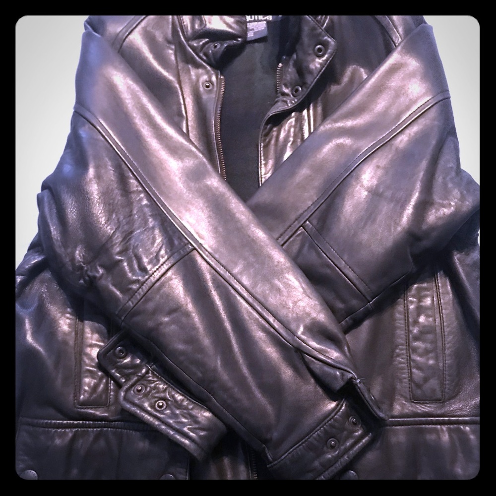 Nautica Leather Jacket/Coat....